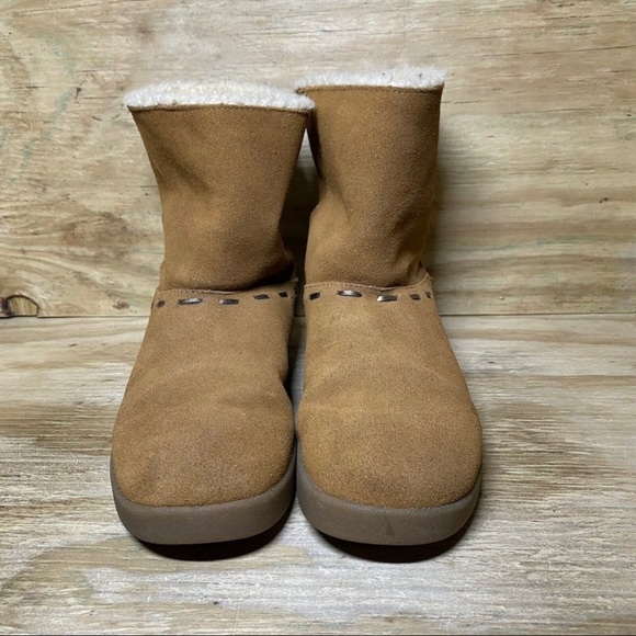 Sanuk Toasty Tails Women's Short Boots Size 10
Chestnut Faux Fur Warm Comfort - Picture 2 of 12